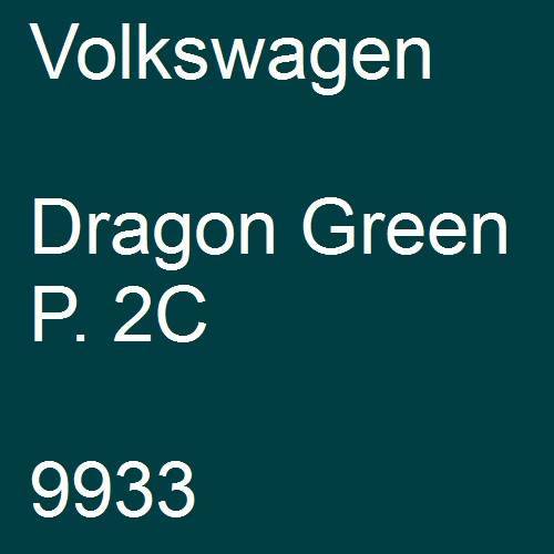 Volkswagen, Dragon Green P. 2C, 9933.